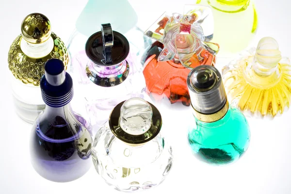 Renkli parfüm — Stok fotoğraf