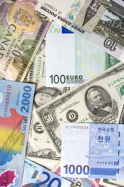 Internationale valuta — Stockfoto
