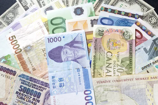 International currency — Stock Photo, Image