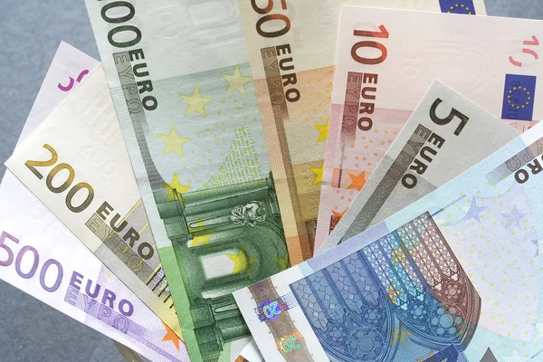 Měně euro — Stock fotografie
