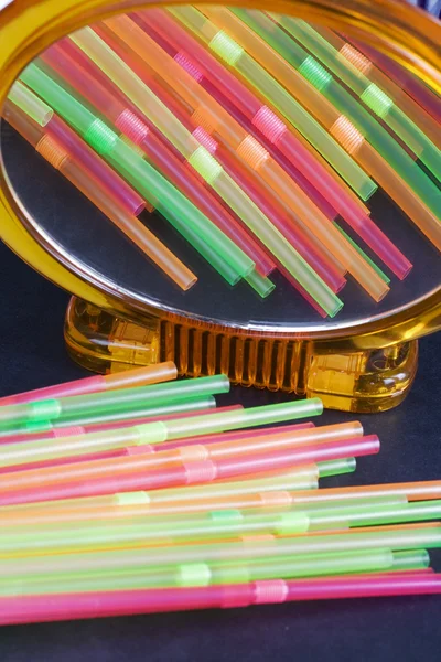 Drink straw — Stock Photo, Image
