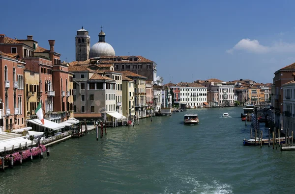 Canal Grande v Benátkách (Itálie) — Stock fotografie