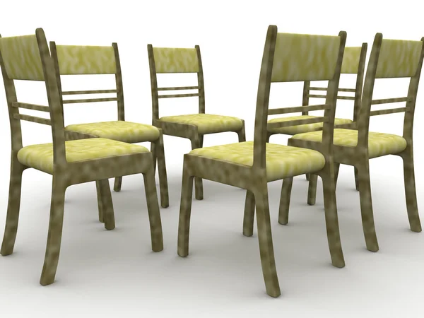 Einen Stuhl — Stockfoto
