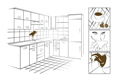 Kitchen clipart