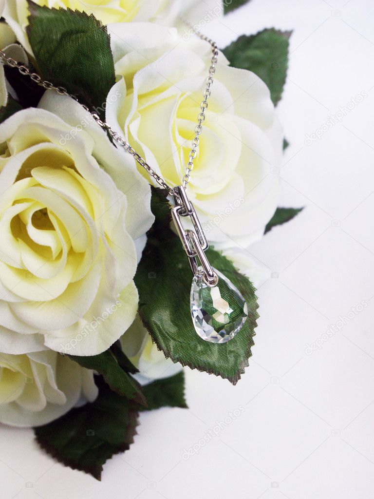 Bouquet and pendant