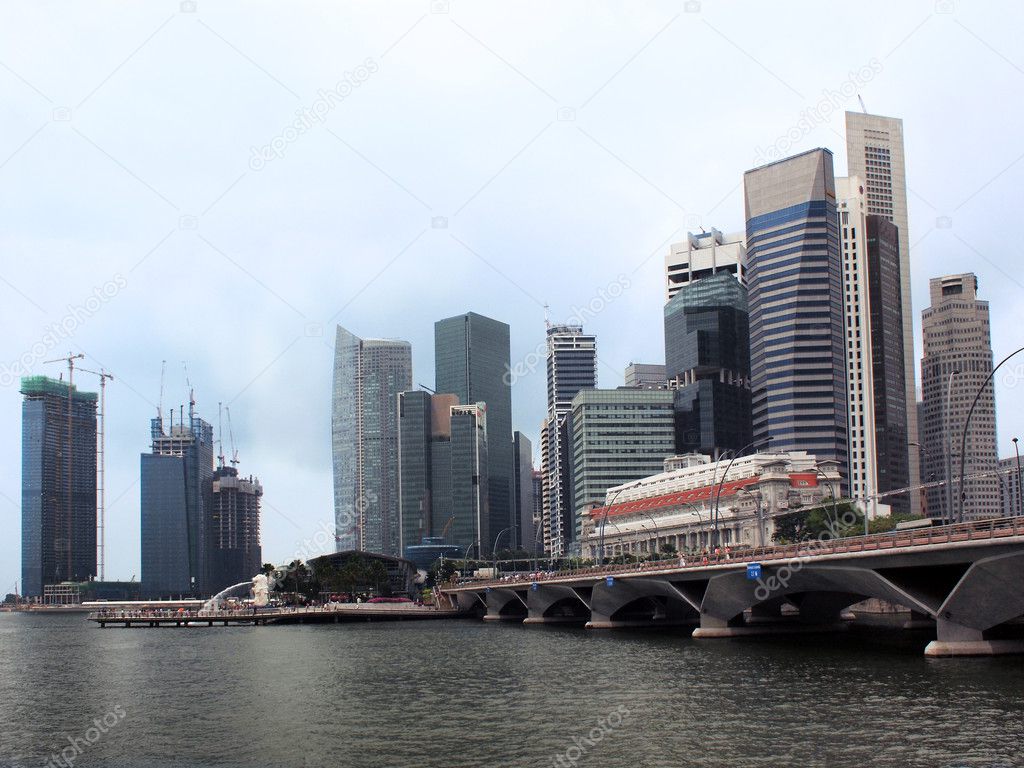 View of Singapore City