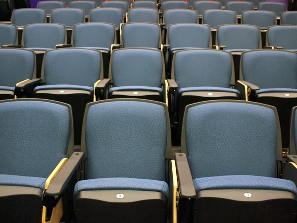 Chairs in lecture hall — Stock Photo, Image