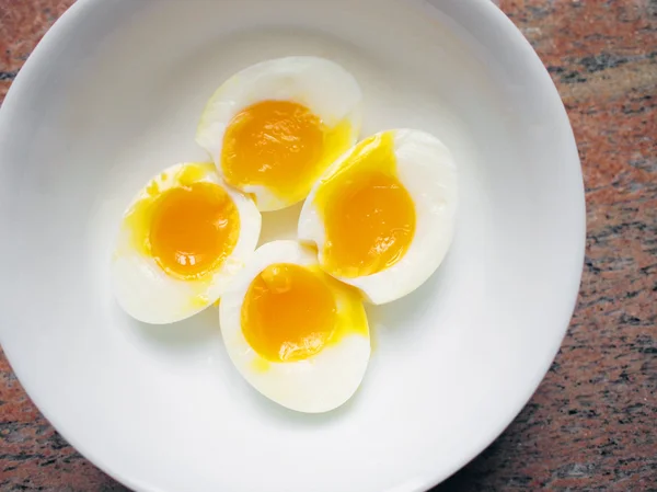 Яєчні жовтки — стокове фото
