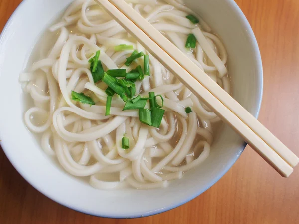 Chinese style plain noodles — Stock Photo, Image