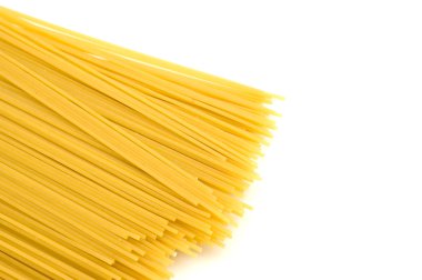 Pasta on isolated white background clipart