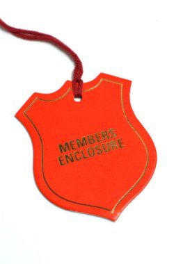 Horse Racing Members Enclosure Access clipart