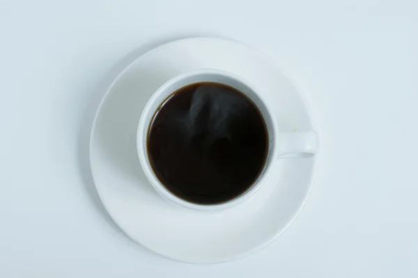 Кофейная чашка и блюдца — стоковое фото