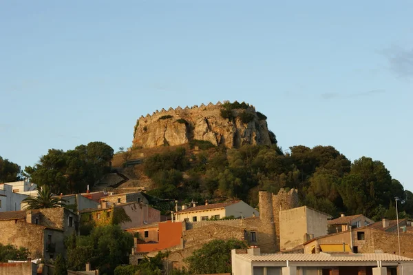 Castillo de Begur — Foto de Stock