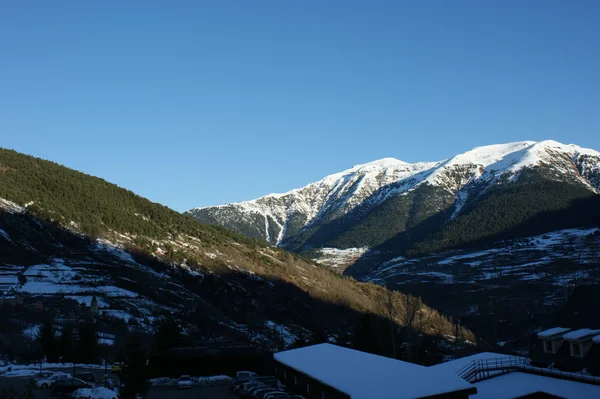 Vista montagna alpina — Foto Stock