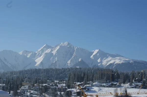 Vista montagna alpina — Foto Stock