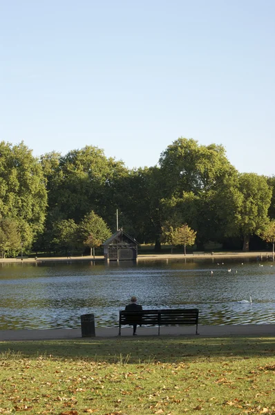 Seprentine Lake in Hyde Park — Stock Photo, Image