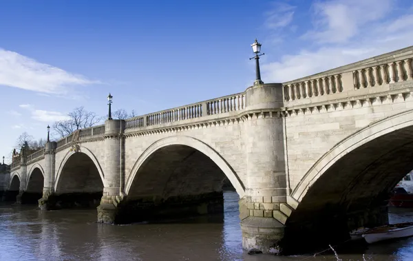 Richmond bridge i vinter — Stockfoto