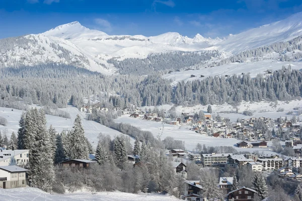 Alpine Ski Restort — Stock Photo, Image