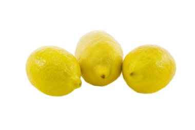 üç yeni sarı limon