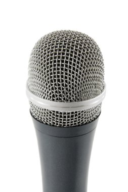 Gümüş kablosuz mikrofon