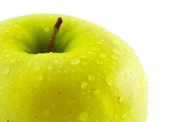 Jablko makro — Stock fotografie