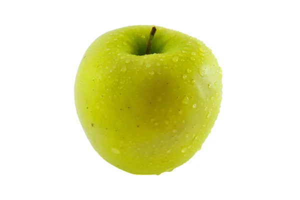 Grüner frischer Apfel. — Stockfoto