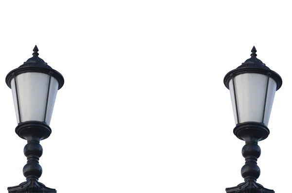 Deux lampadaire — Photo