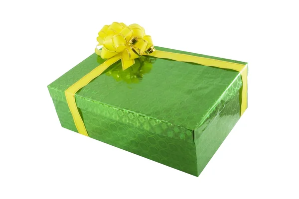Zielone pudełko — Zdjęcie stockowe