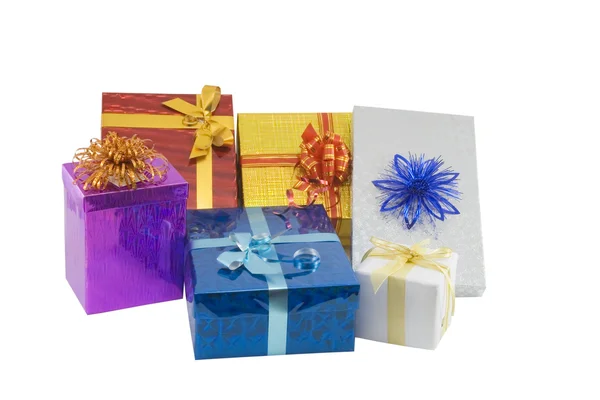 Muchas cajas de regalo —  Fotos de Stock