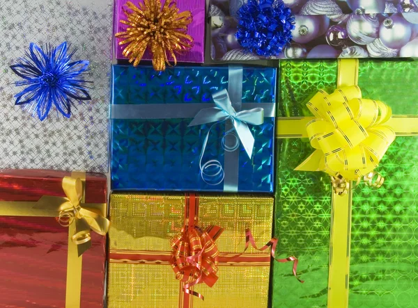 Cajas de regalo color —  Fotos de Stock
