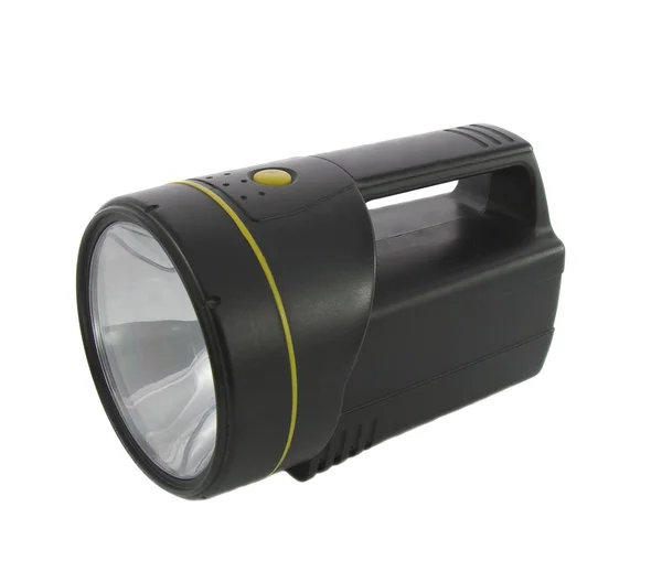 Black Flashlight — Stock Photo, Image