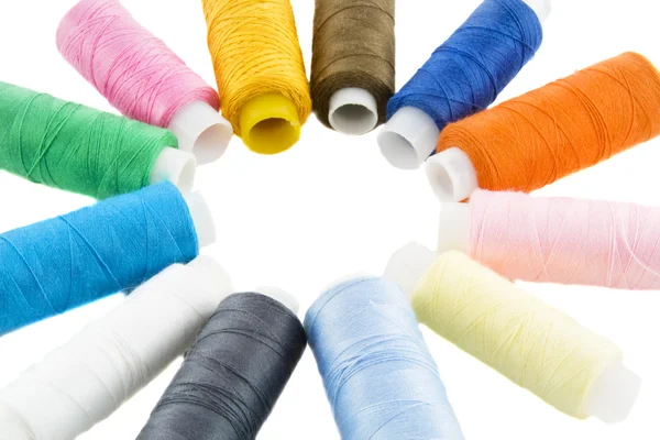 Many colorful threads — Stock Photo, Image