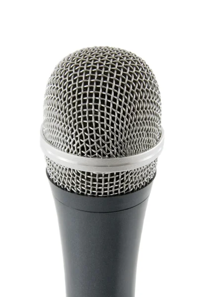 Mikrofon bezprzewodowy-srebrny — Zdjęcie stockowe