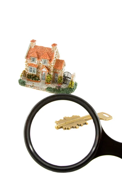 stock image The house with keys