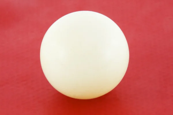 红色乒乓球球拍 — 图库照片