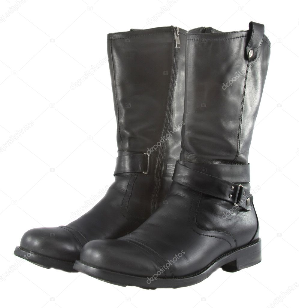 Fashionable male boots
