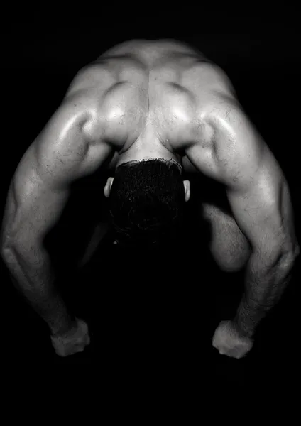 筋肉の男性モデル — ストック写真