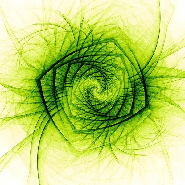 Αφηρημένη fractal φόντο σε λευκό — Φωτογραφία Αρχείου