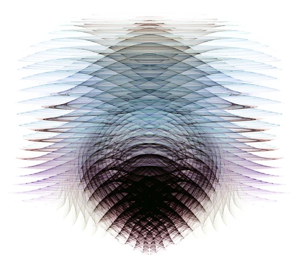 Fondo fractal abstracto repetición —  Fotos de Stock