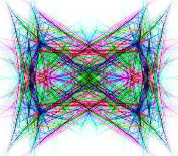 Résumé répétition de fond fractal — Photo