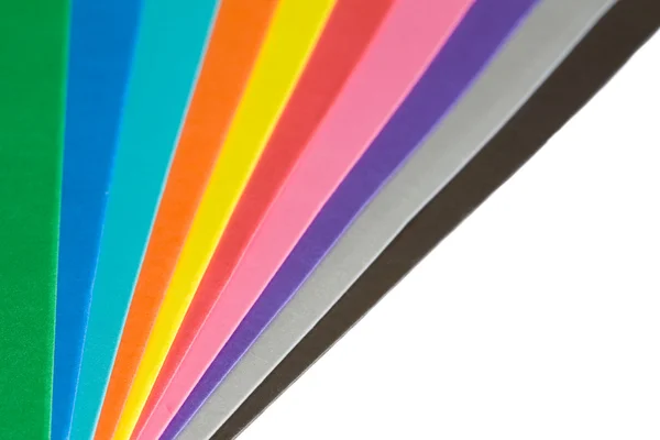 Paper color spectrum — Stock Photo, Image