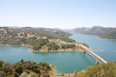 Sonoma Lake Bridge clipart