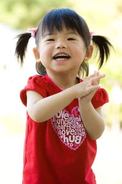 Kleine asiatische chinesische Mädchen — Stockfoto