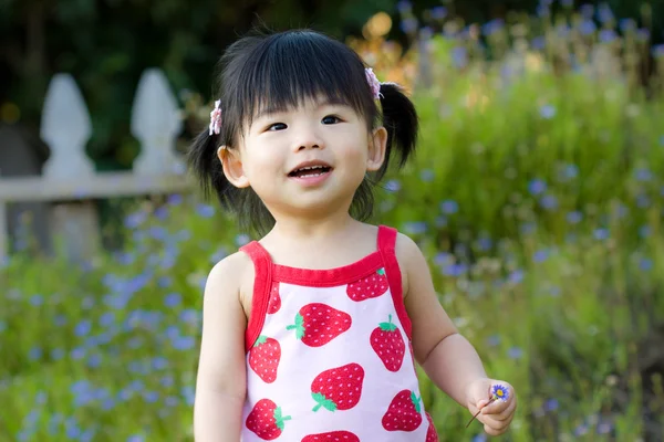 Little Asian Chinese girl — Stock Photo, Image