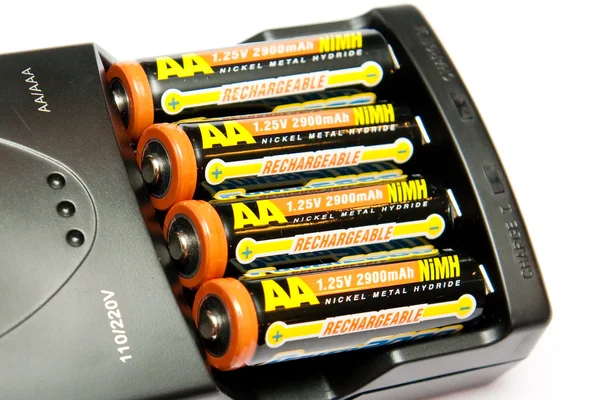 Перезаряжаемая батарея — стоковое фото