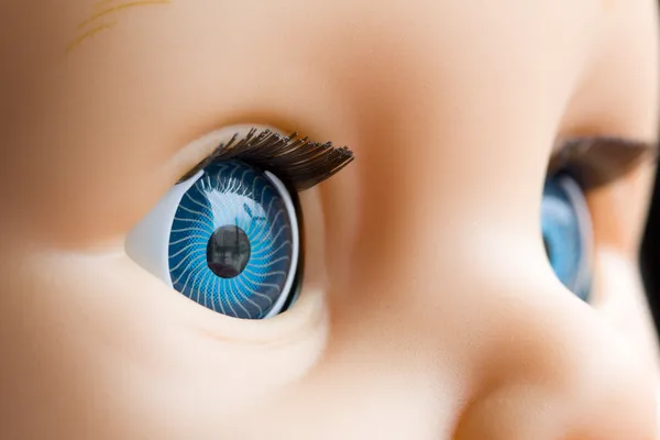 Ojos de muñeca — Foto de Stock