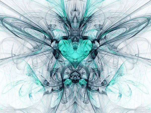 Elegância fractal — Fotografia de Stock