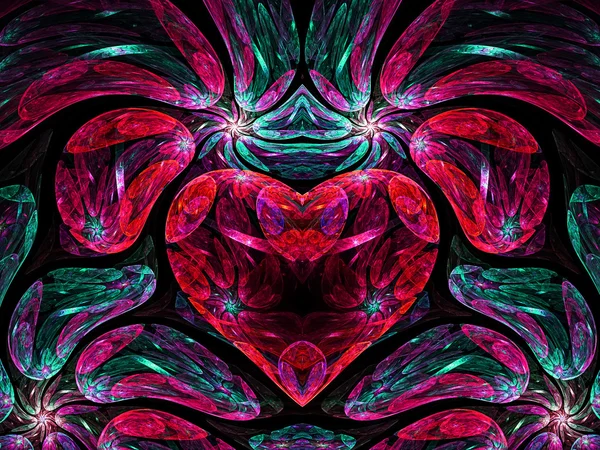 Elegantie fractal — Stockfoto