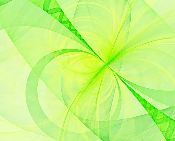 Stock image Bright green fractal