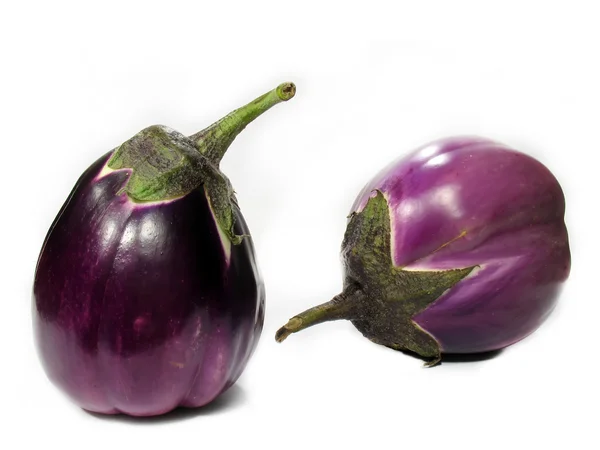 stock image Two aubergine